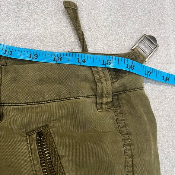 [US10]Polo by Ralph Lauren Green Cargo Pants Jogger Tencel WMN Military - Picture 5 of 7
